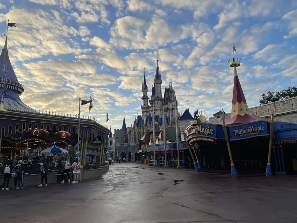 Magic Kingdom on a quiet day